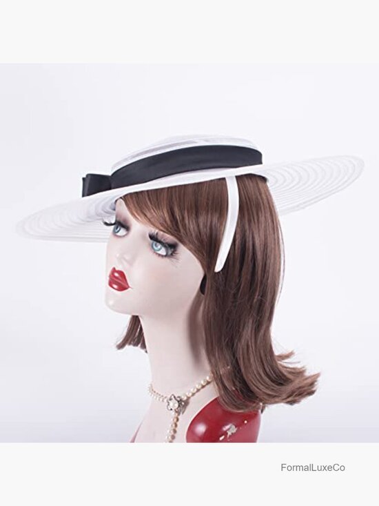 Vintage Fascinator Derby Hat Headpiece Horse Racing Church Wedding main image 6